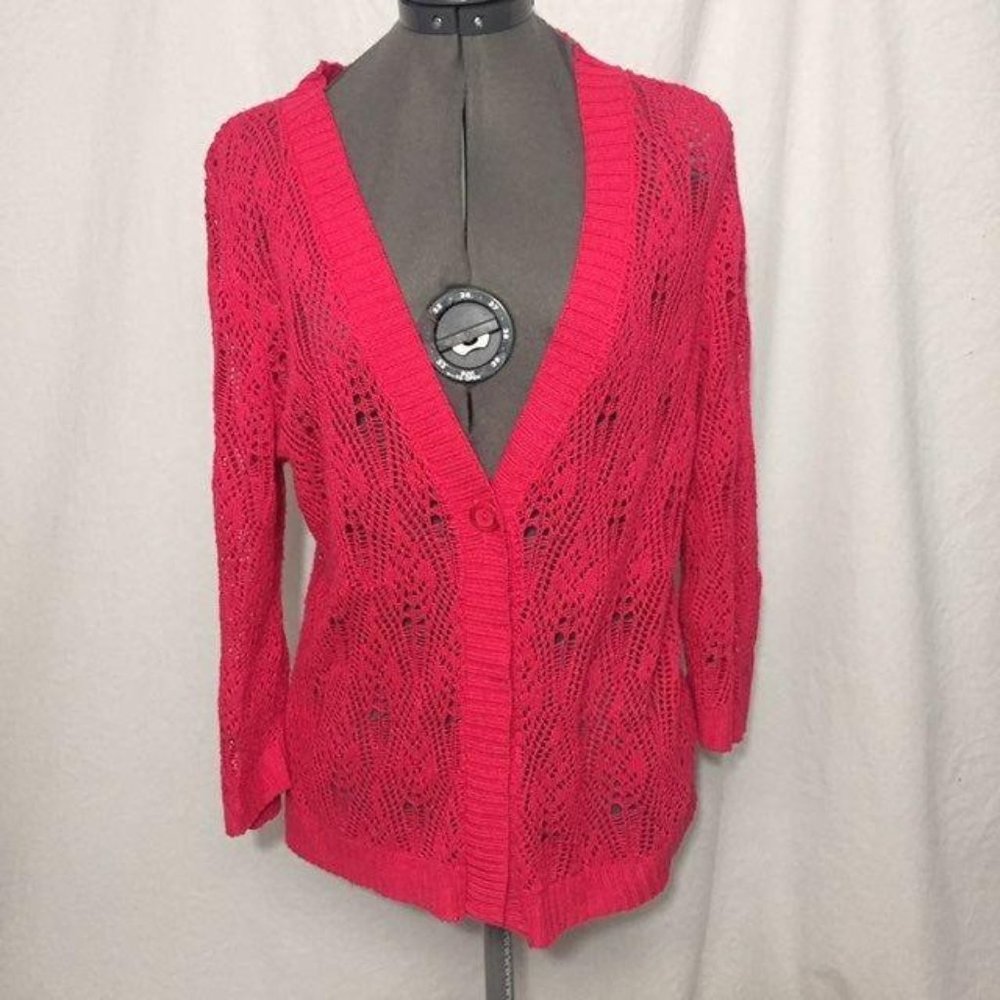Christopher Cardigan Sweater Womens M Used